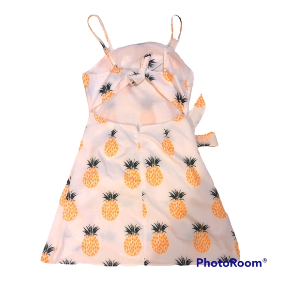 🎉HP🎉 NWOT Shein Pineapple Dress - Picture 2 of 3